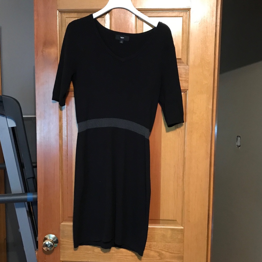3/4 sleeve sweater dress